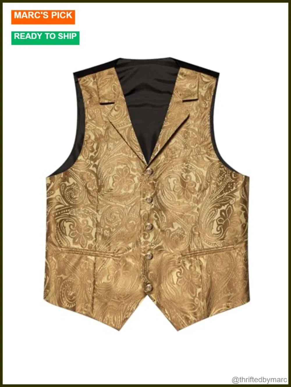 Mens Silk Paisley Vest Tie Set Formal Wedding Tuxedo Waistcoat